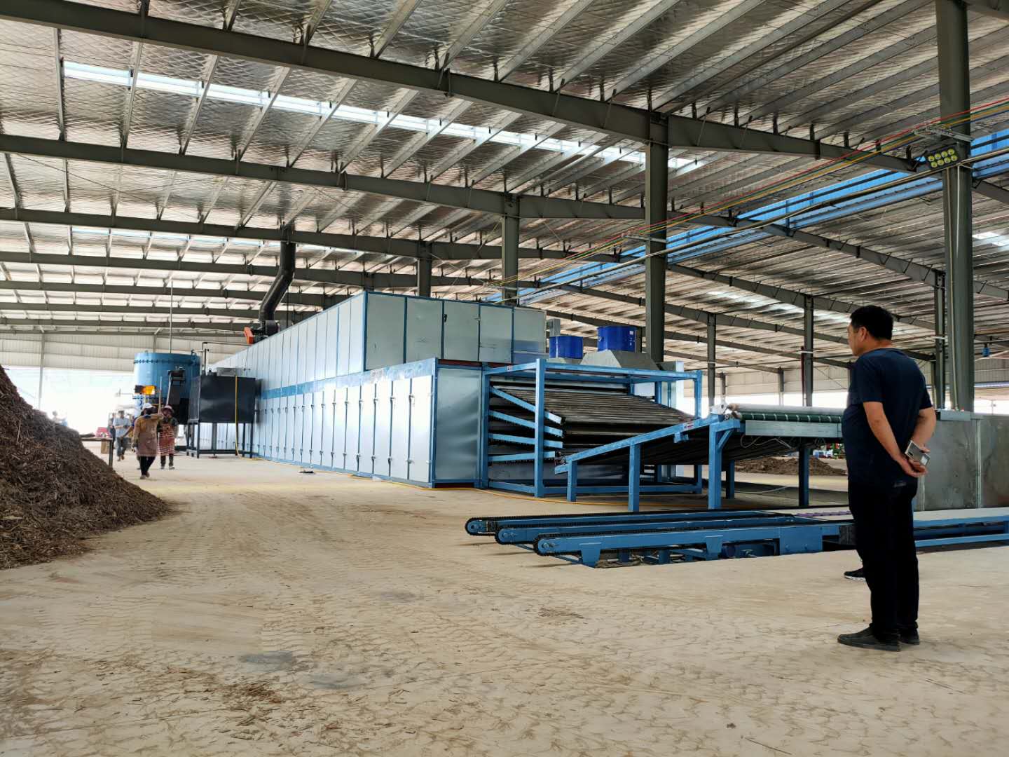 Kaplama için rulo kurutucu