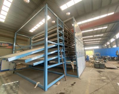 Sécheur de placage à rouleaux